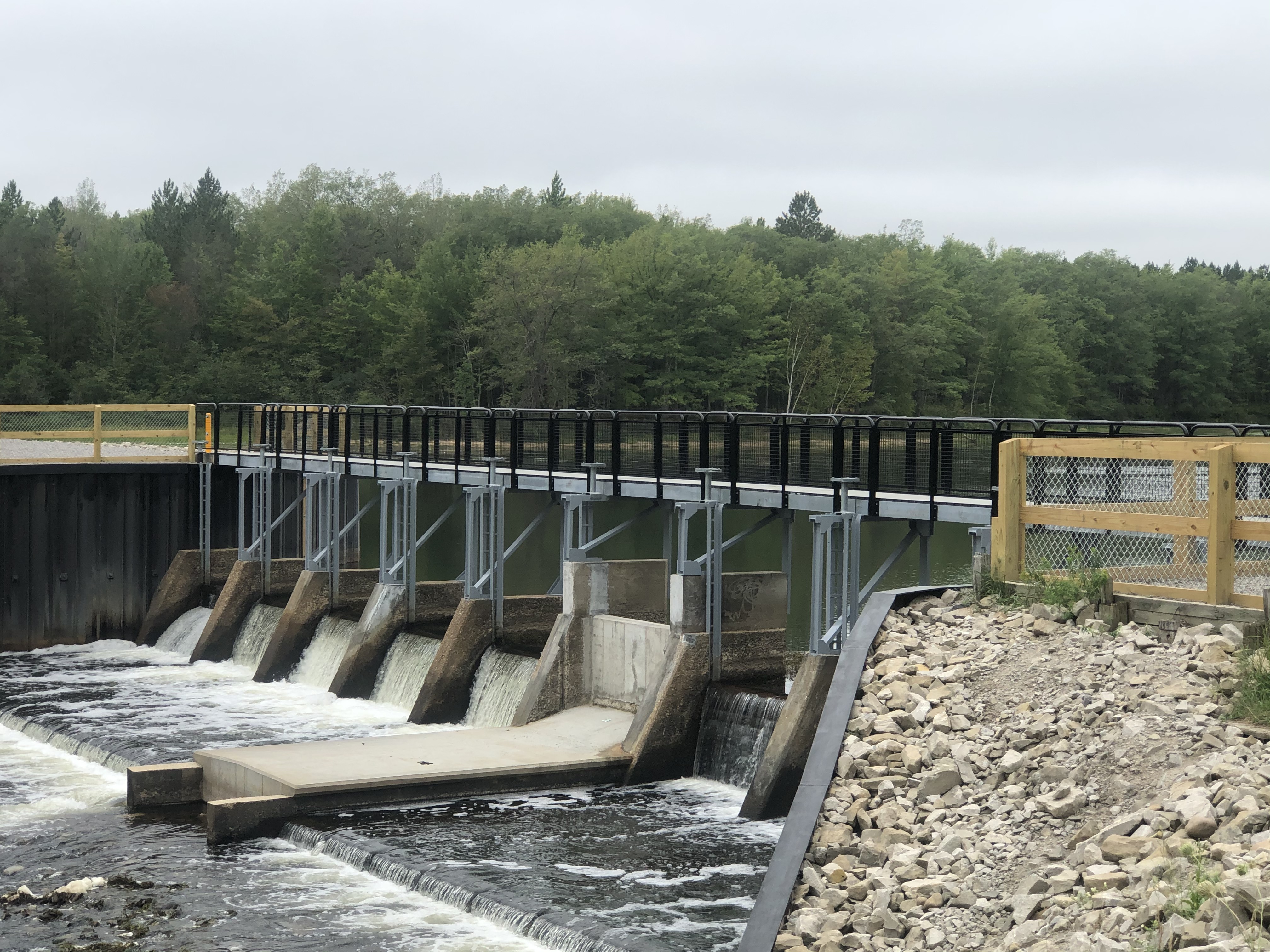 Significant maintenance work completed at Reedsburg Dam, Missaukee County